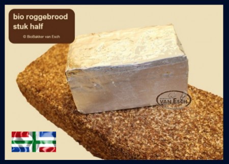 bio Roggebrood stuk half